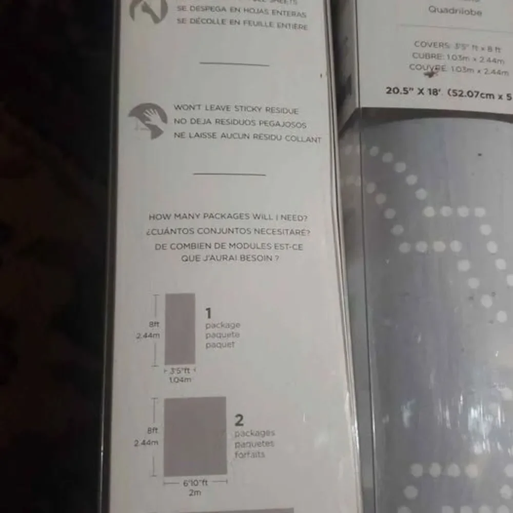 Peel and Stick Removable NuWallpaper for Projects